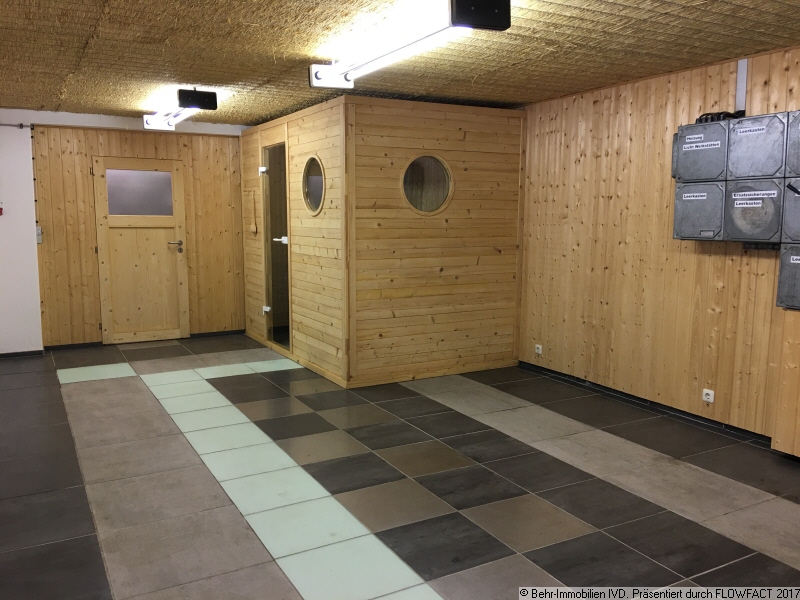 Sauna-Bereich im Nebengebäude